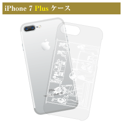 死者の書審判ホワイトiPhone 7 Plus/8 Plus ケース