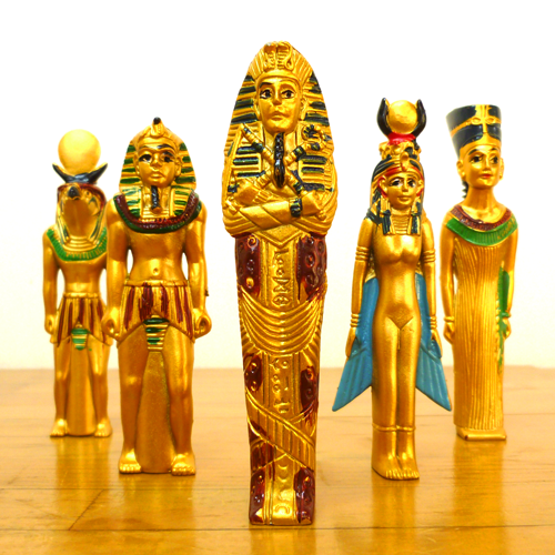 黄金のエジプト立体ボールペン1本