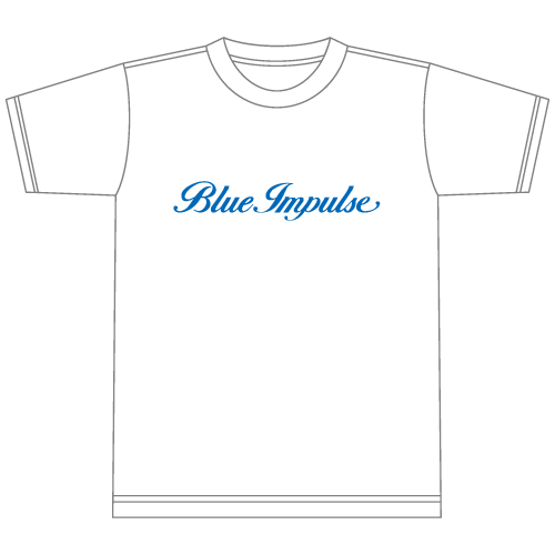 ブルーインパルスタイトルロゴ半袖ドライTシャツ