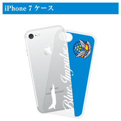 ブルーインパルスホワイトロゴiPhone 7 ケース