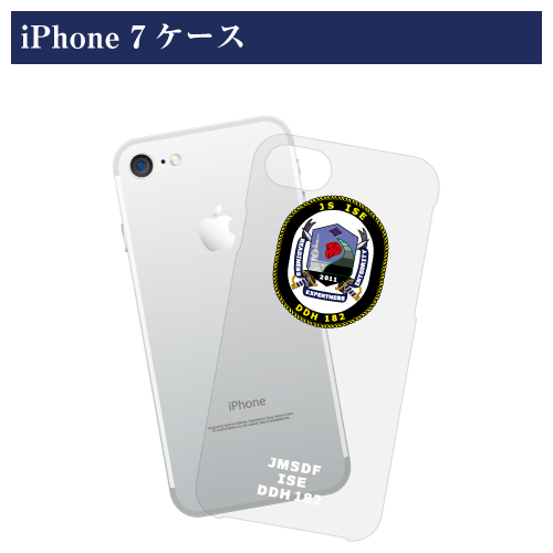 いせロゴマーククリアーiPhone 7/8/SE2/SE3 ケース〈背景色：クリアー〉