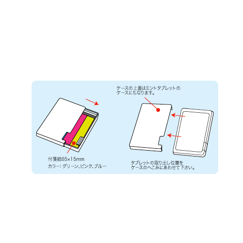 タヒチアンガールタブレットケース付箋