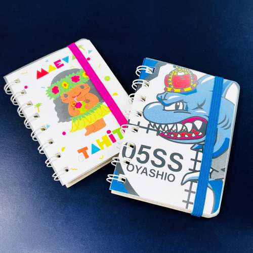 ゴムバンド付A7リングノート