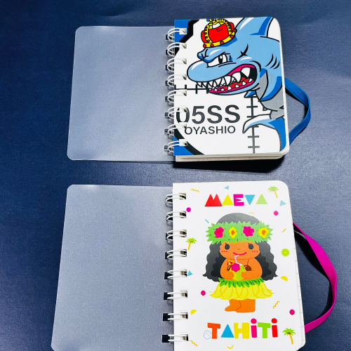 ゴムバンド付A7リングノート