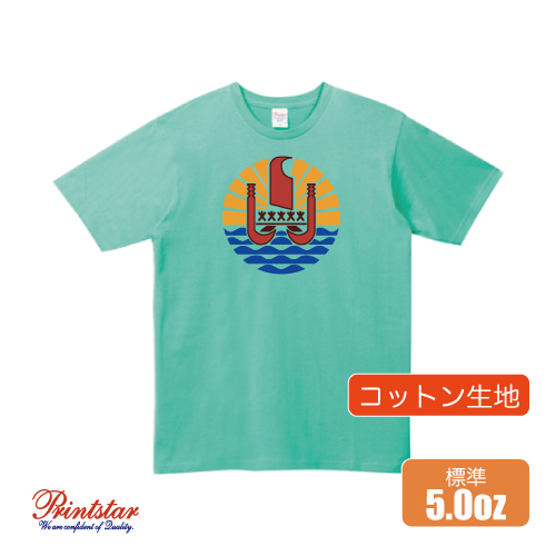 5.0oz ベーシックTシャツ