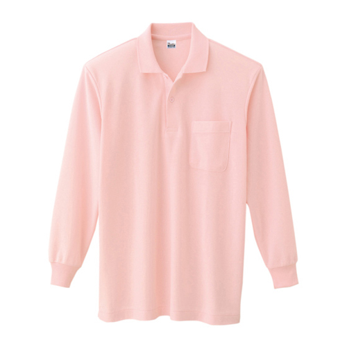 5.8oz T/C長袖ポロシャツ（ポケット付）