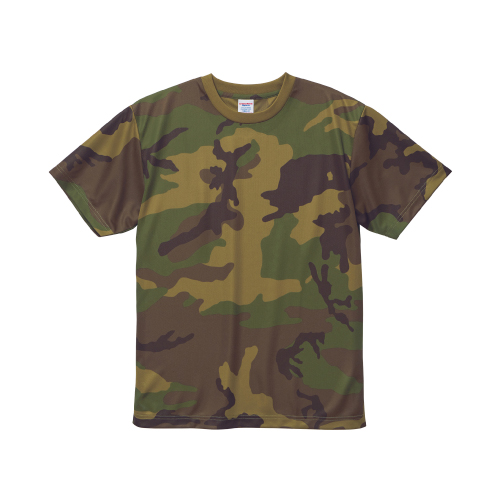 ドライアスレチック カモフラージュ Tシャツ